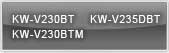 KW-V230BT, KW-V230BTM