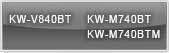 KW-V840BT, KW-M740BT, KW-M740BTM