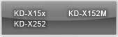 KD-X15x, KD-X252, KD-X152M