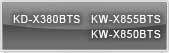 KD-X380BTS, KW-X855BTS, KW-X850BTS